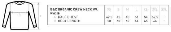 B&C Inspire Crew Neck Sweat