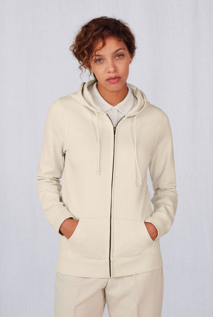 B&C Inspire Zipped Hood Jacket /Women