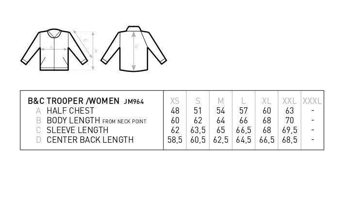 B&C Jacket Trooper /Women