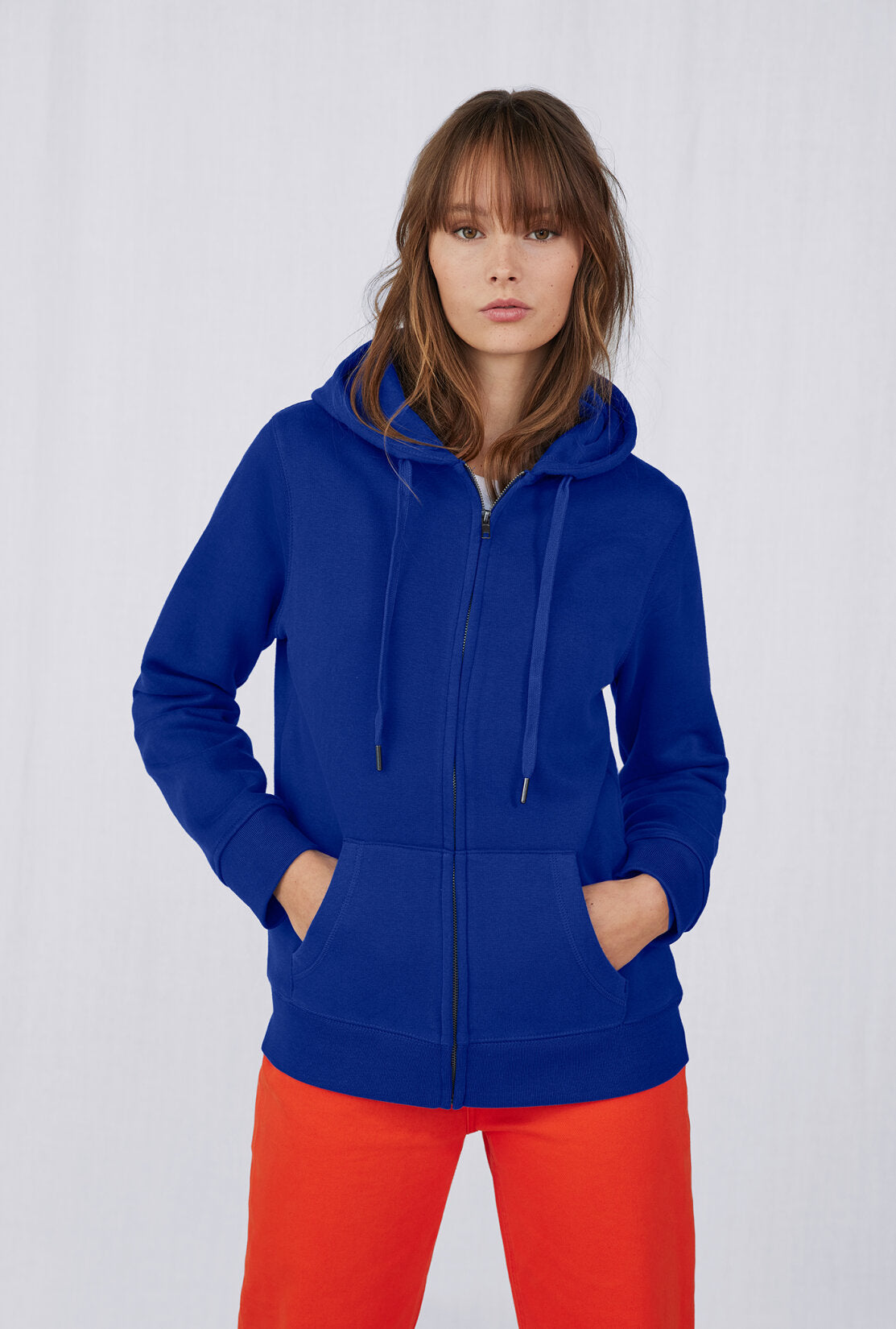 B&C QUEEN Zipped Hood Jacket /Women