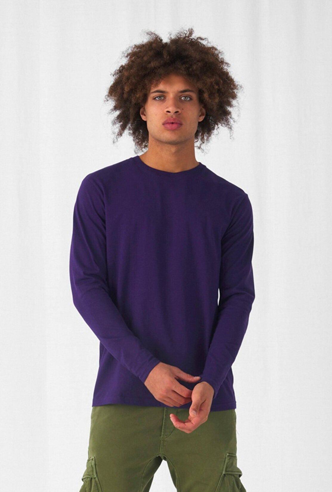 B&C Men´s T-Shirt Long Sleeve
