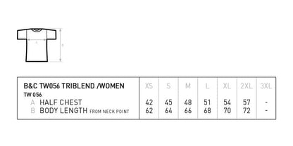 B&C Triblend T-Shirt /Women