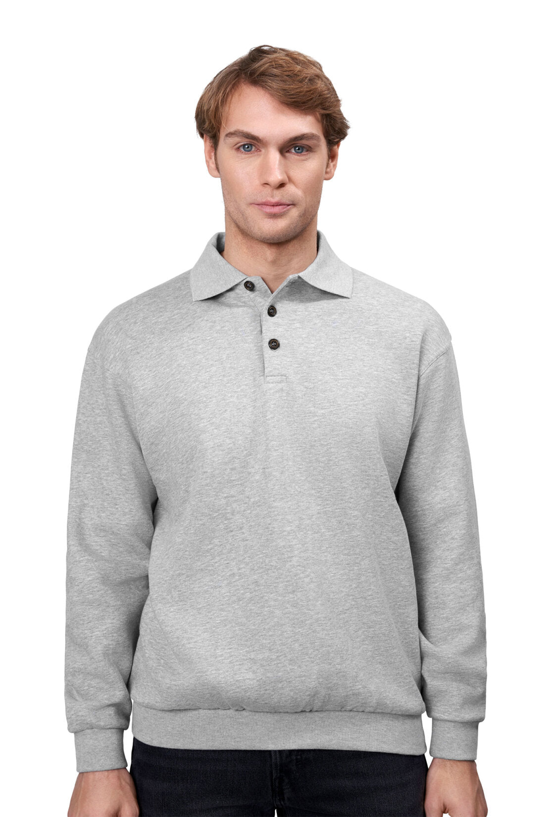 ID Identity Klassisches Polo-Sweatshirt
