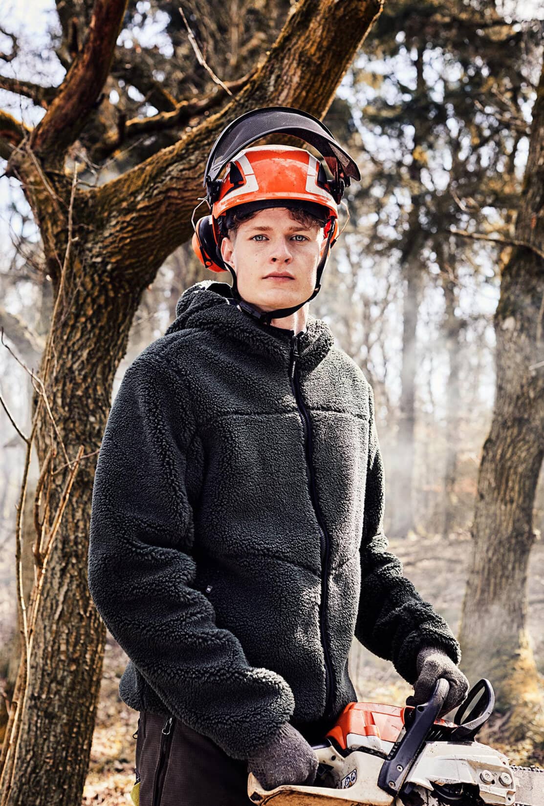 ID Identity Pile Sherpa Fleecejacke