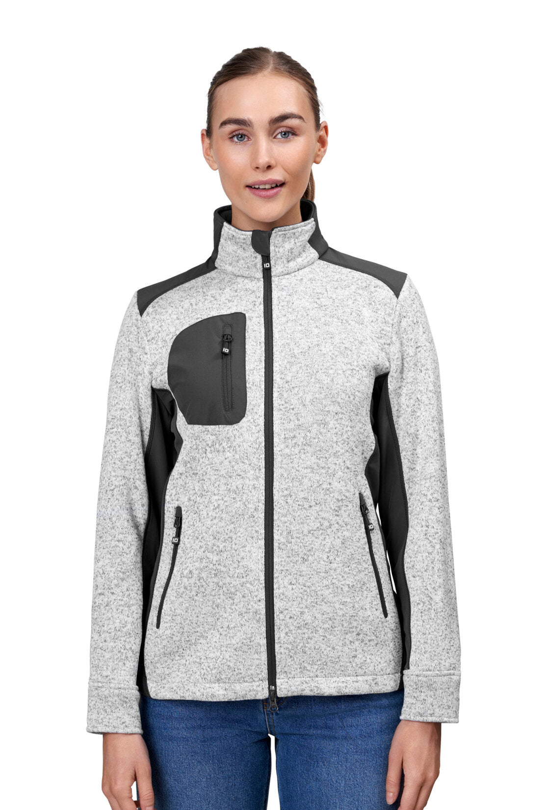 ID Identity Strick Fleecejacke für Damen