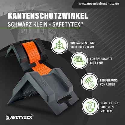 Kantenschutzwinkel schwarz klein - Safetytex®