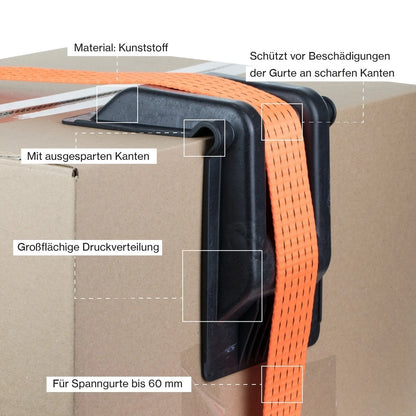 Kantenschutzwinkel schwarz XXL