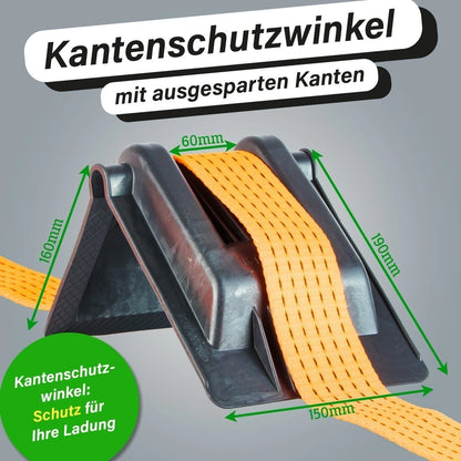 Kantenschutzwinkel schwarz XXL