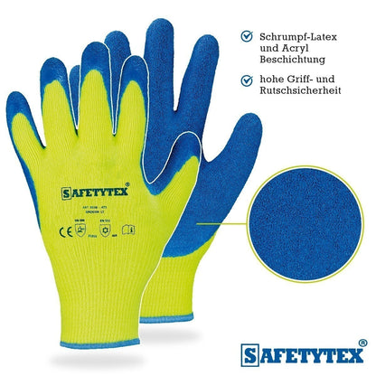 Latex Winterhandschuhe WILSEN - Safetytex®