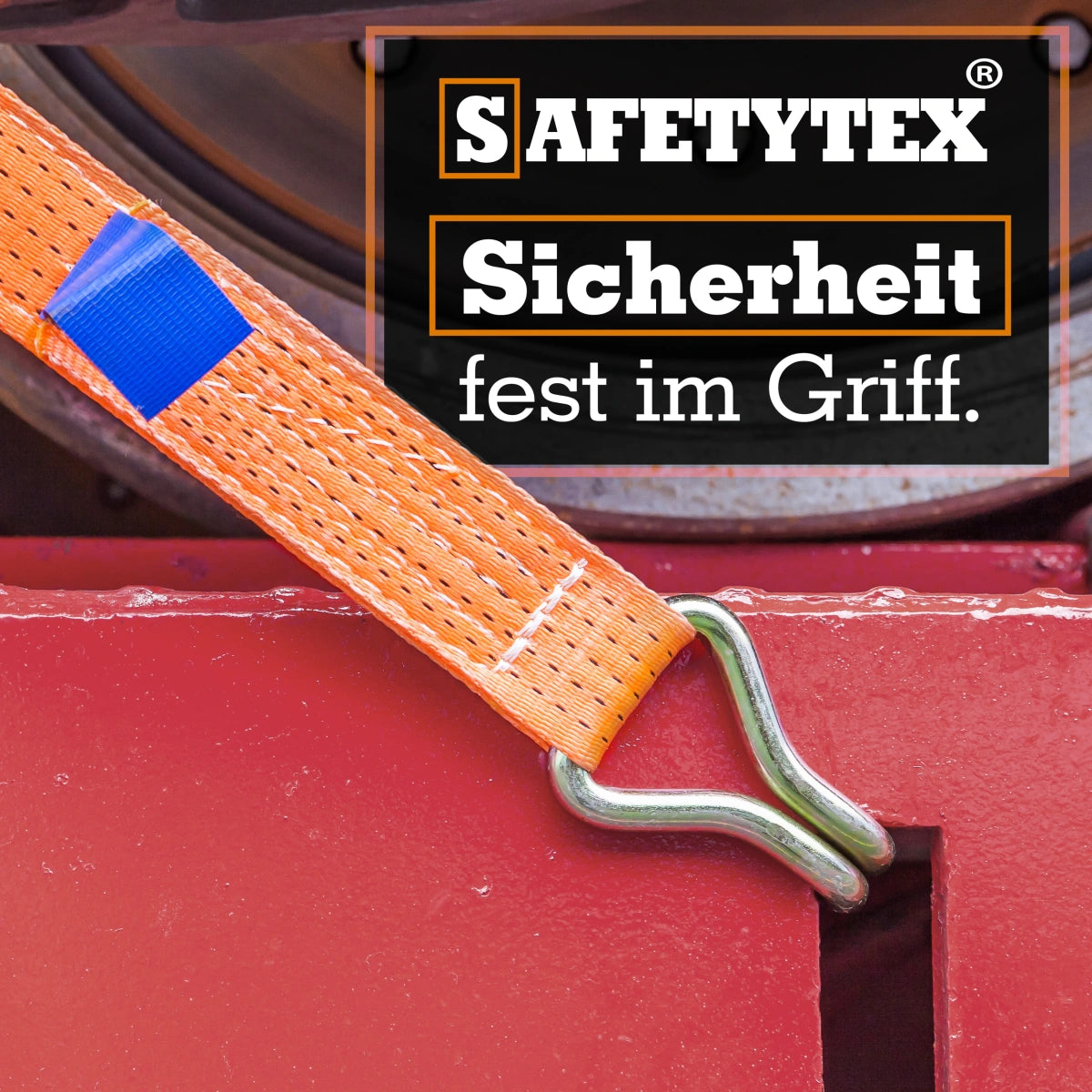 Spanngurt 2 t 35 mm x 2 m zweiteilig
