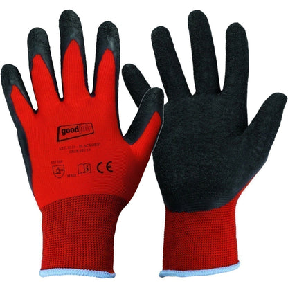 Strick Handschuhe BLACK GRIP - Goodjob®